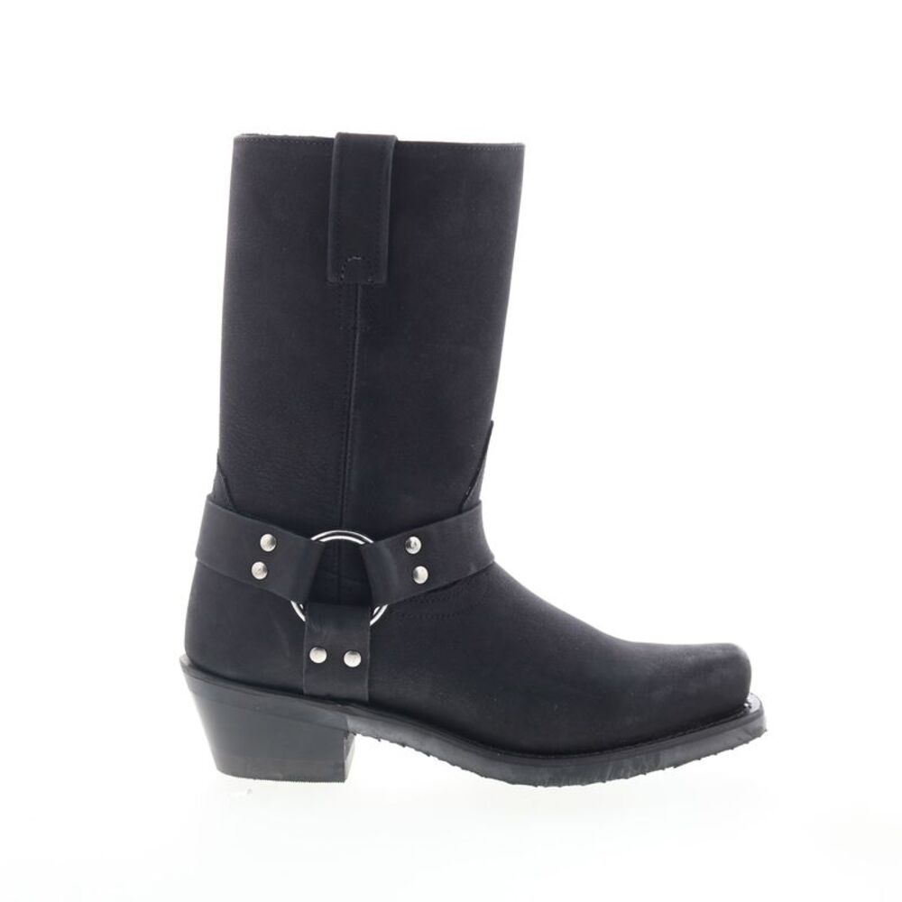 Jama Old West Womens Harness Boot Black Boots (NWT)